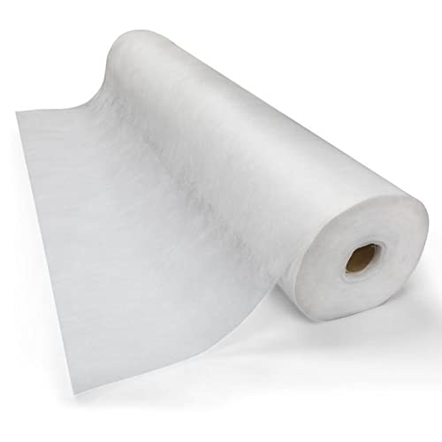 Recyclable Disposable Table Sheets | Non Woven | 30 g/m2 | with Face Hole | Absorbent | Comfortable | Thick and Durable | Soft | Latex-free | 70" x 32" (4 Rolls)