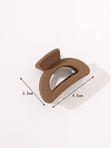 Small Hair Clips for Women - Claw Clips for Thick Thin Medium Fine Hair 5 Pcs Clamps Hair Accessories for Women Strong Hold