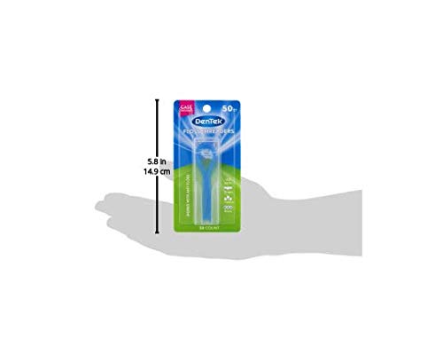 DenTek Floss Threaders | For Braces, Bridges, and Implants | 50 Count (Pack of 1)