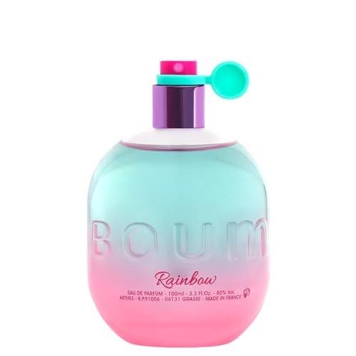 Jeanne Arthes - Boum Rainbow Eau De Parfum - Spray Perfume for Women - Fruity Floral Scent - Notes of Melon and Grapefruit - Made in France - 3.38 fl.oz