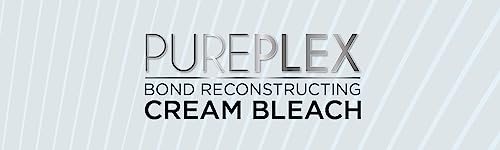Knight & Wilson PurePlex Cream Hair Bleach. Powder Free. Bond Reconstructing. Up to 8 of Lift, Protects & Repairs during Lightening. Complete bleaching kit with tint bowl and brush. Ammonia Free.