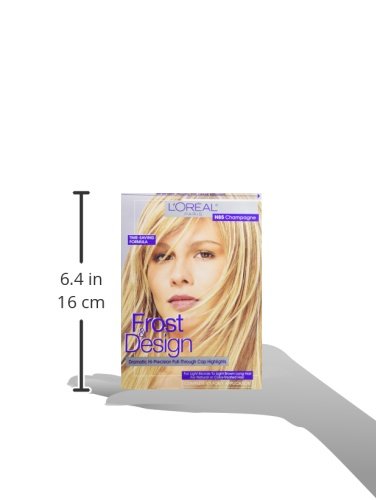 L'Oreal Paris Frost and Design Cap Hair Highlights For Long Hair, H85 Champagne, 1 kit