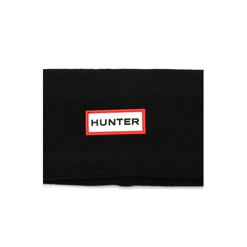 HUNTER Unisex Adult Play Essential Headband, Headband with Brand Logo, Comfortable & Warm Accessory