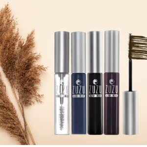 ZUZU LUXE Vegan Mascara - Water-Resistant, Paraben-Free, Volume-Enhancing, 0.25 oz