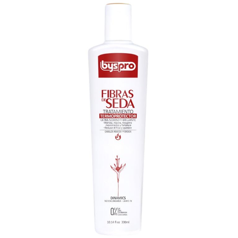 Byspro Fibras De Seda Styling+Protection Texturizing Treatment Tratamiento Texturizante 10.14oz-300ml