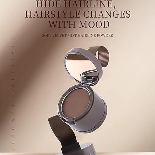 Nivaro Polvo Capilar, Nivaro Hair Cover up Powder, Grey Hair Coverage Touch Up, Root Touch up Hair Color for Gray Coverage, Bald Spot Concealing Hair Powder (White)