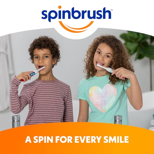 Spinbrush Gabby's Dollhouse Kids Electric Battery Toothbrush, Soft Bristles
