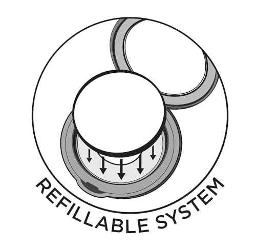 ARTDECO Hydra Mineral Compact Foundation Refill - light beige N°60 - refillable system for Hydra Mineral Compact Foundation - good coverage without mask-like effect - makeup - powder - 0.35 Oz