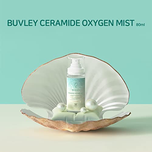 BUVLEY Ceramide Oxygen Face Mist | Low pH, Vegan, Cruelty Free | Hydrating Refreshing Soothing Facial Mist Spray with Antioxidants 2.7 Fl Oz (1)
