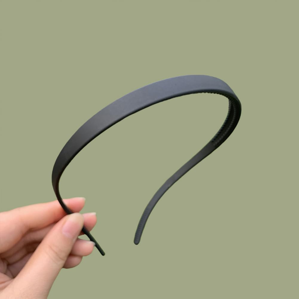 No Headache No Pressure Headbands for Glasses Wearers 3pcs Comfortable Non-Slip Sunglasses Headband Flex Matte Plastic Hairbands with Teeth Hair Accessories for Women & Girls