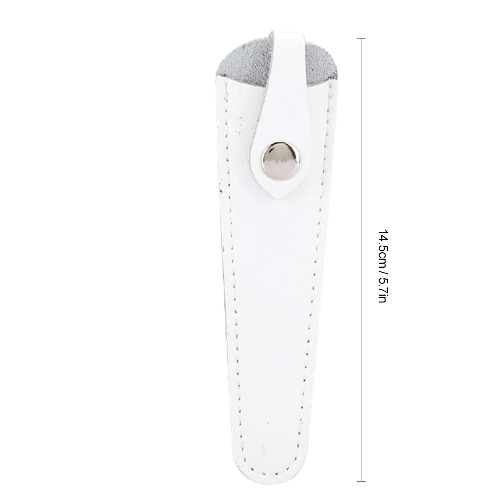 Salon Hair Scissor Bag, 3 Pcs PU Leather Scissors Safety Sheath Bag, Scissors Bag Portable Scissors Storage Holder, Holster Organizer Hairdressers Tools for Beauty Salon and Household
