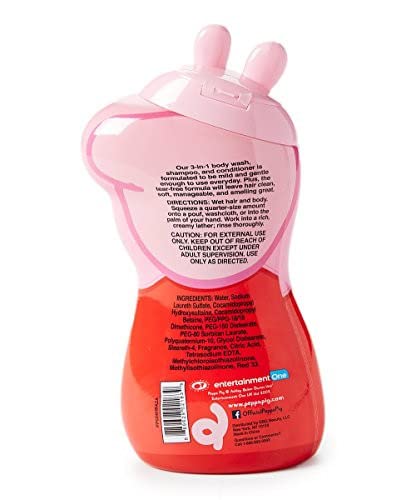 GBG USA Inc peppa pig 3 in 1 body wash/shampoo/conditioner