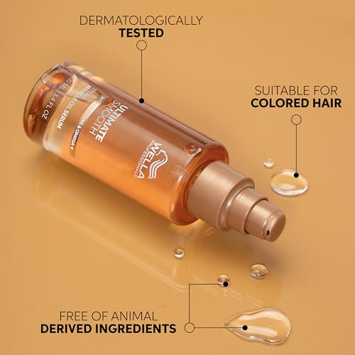 Wella Professionals ULTIMATE SMOOTH Intense Mask | Nourishing Treatment for Dry & Frizzy Hair | With Squalane & Omega 9 | 5 Fl Oz