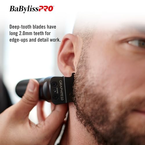 BabylissPRO Deep Tooth Graphite Replacement Blade