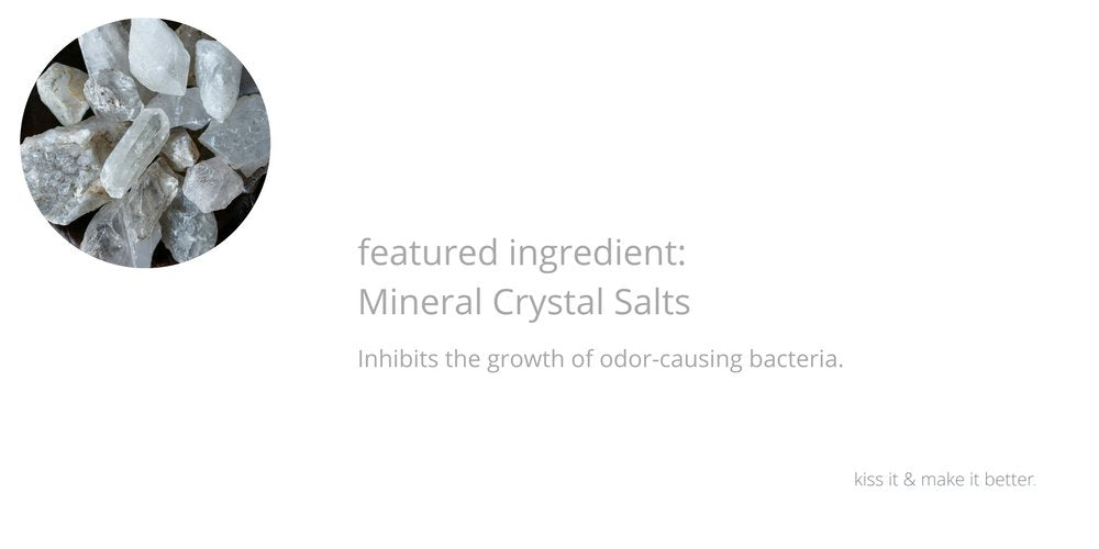 Fragrance-Free Natural Liquid Rock Deodorant - 3 oz (Pack of 3) | Kiss My Face