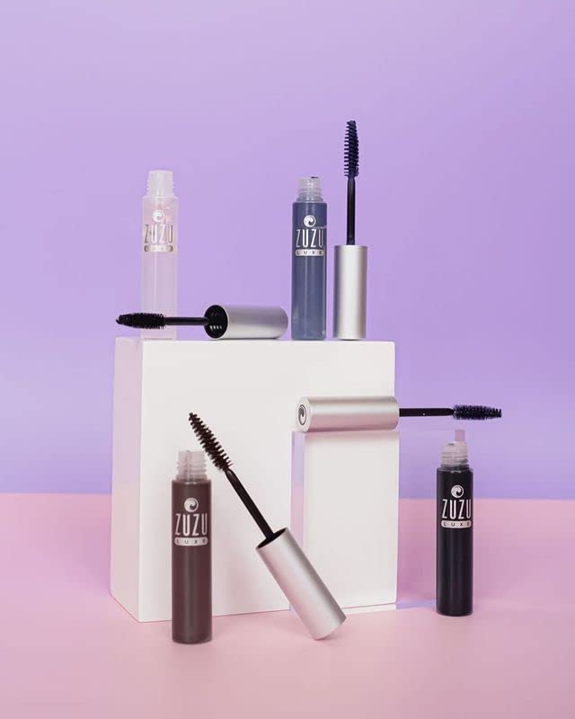 ZUZU LUXE Vegan Mascara - Water-Resistant, Paraben-Free, Volume-Enhancing, 0.25 oz