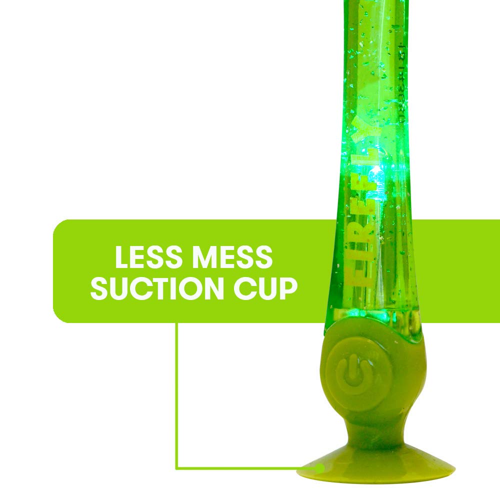 Firefly Light-Up Timer Kids Toothbrush with Suction Cup, Soft - 2 Count (Pack of 1), Assorted