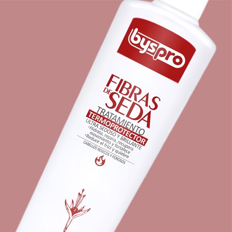 Byspro Fibras De Seda Styling+Protection Texturizing Treatment Tratamiento Texturizante 10.14oz-300ml