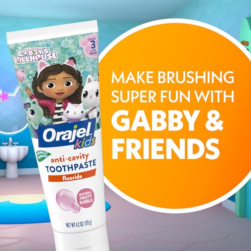 Spinbrush Gabby's Dollhouse Kids Electric Battery Toothbrush, Soft Bristles