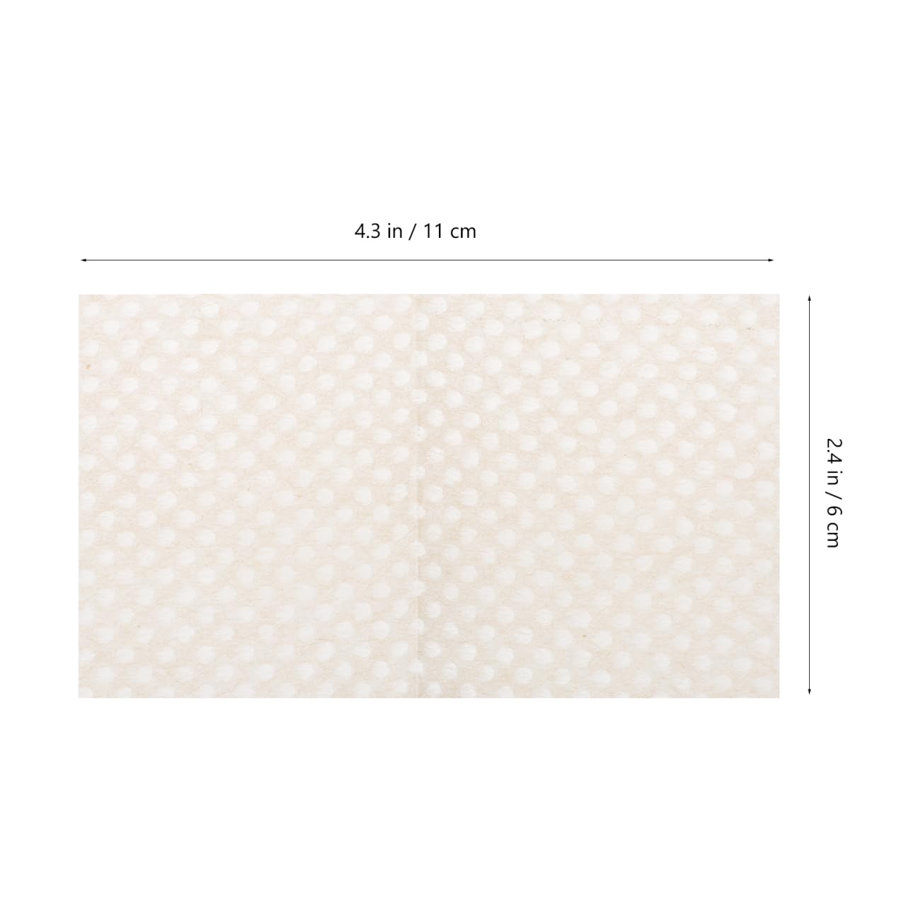 TOVINANNA 1box Wrist Perm Paper Salon End Papers Hair Accessory Perm Paper for Salon Perming Tool Hair Salon Accessory Hairdressing Perm Tissue Paper Perm Papers End Papers for Perm White