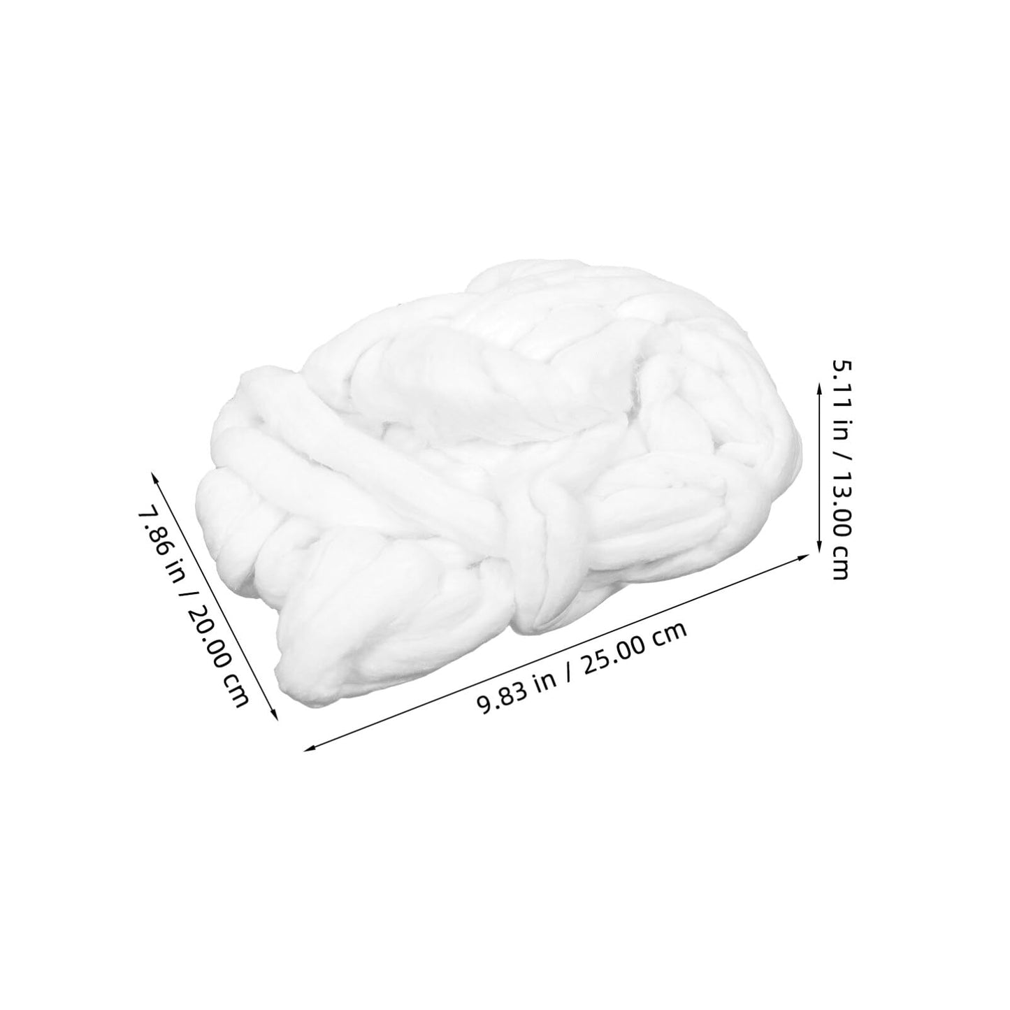 Ipetboom Cotton Rolls for Perms, Hair Care, Salon & Nail Art - White, Cotton, Roll, Hair Roller