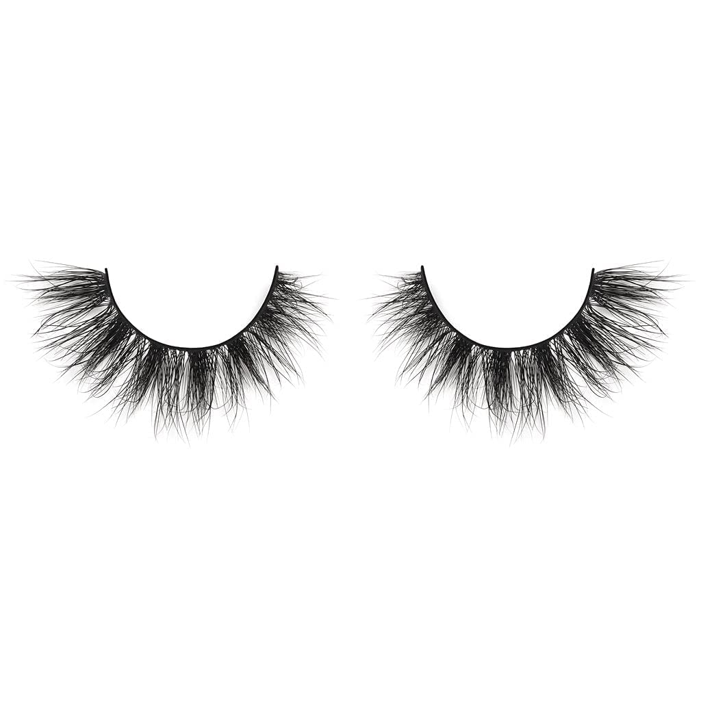 Miami Flare 3D Mink Lashes by Lilly Lashes | Reusable Wispy & Fluffy Strip Eyelashes