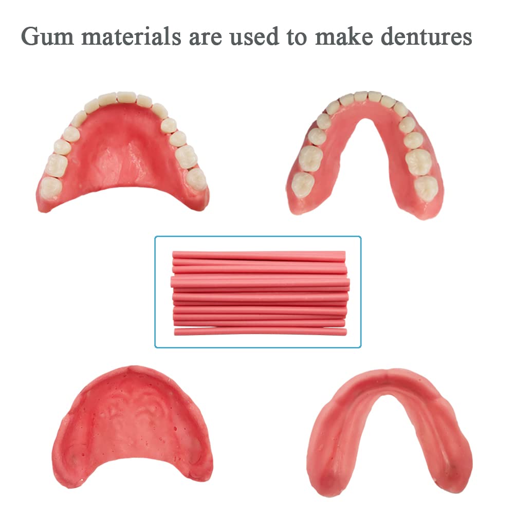 Gum Material for DIY Denture Improve Smile, Tooth Repair Kit, Teeth Fitting Material