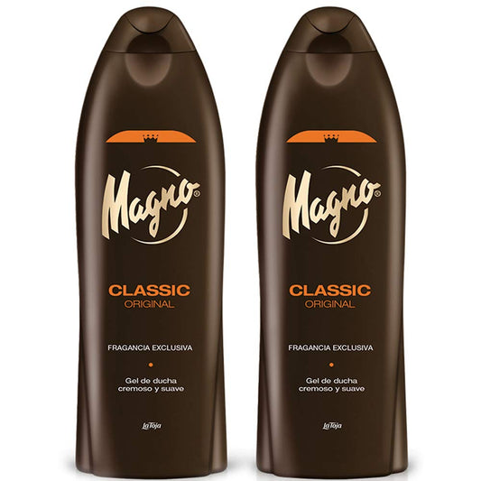 Magno La Toja Classic Shower Gel 550ml - Pack of 2 | Luxurious Body Wash