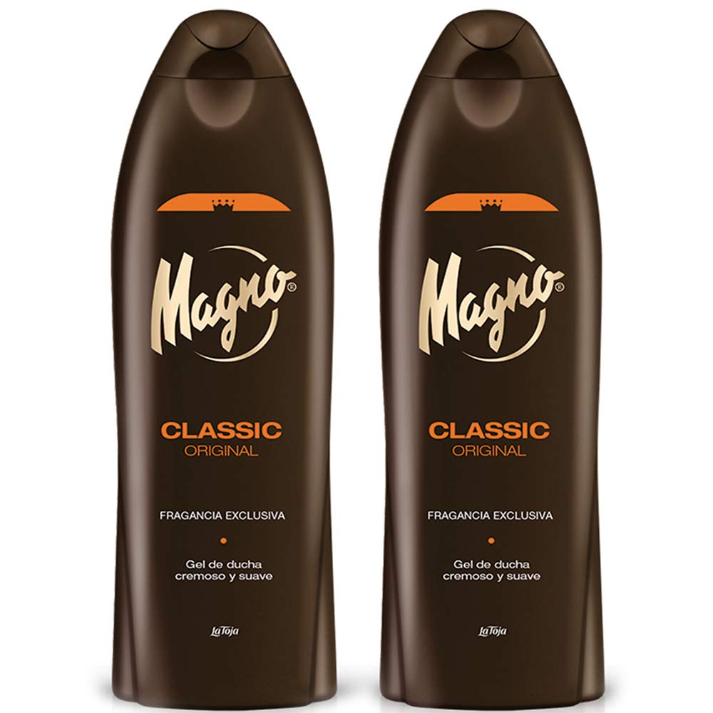 Magno La Toja Classic Shower Gel 550ml - Pack of 2 | Luxurious Body Wash