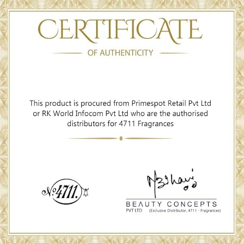 4711 Eau De Cologne for Unisex, 3.4 Ounce
