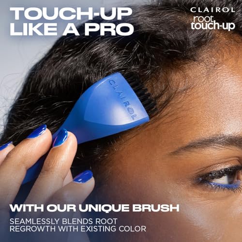 Clairol Root Touch-Up by Nice'n Easy Permanent Hair Dye, 2 Black Hair Color, Pack of 2
