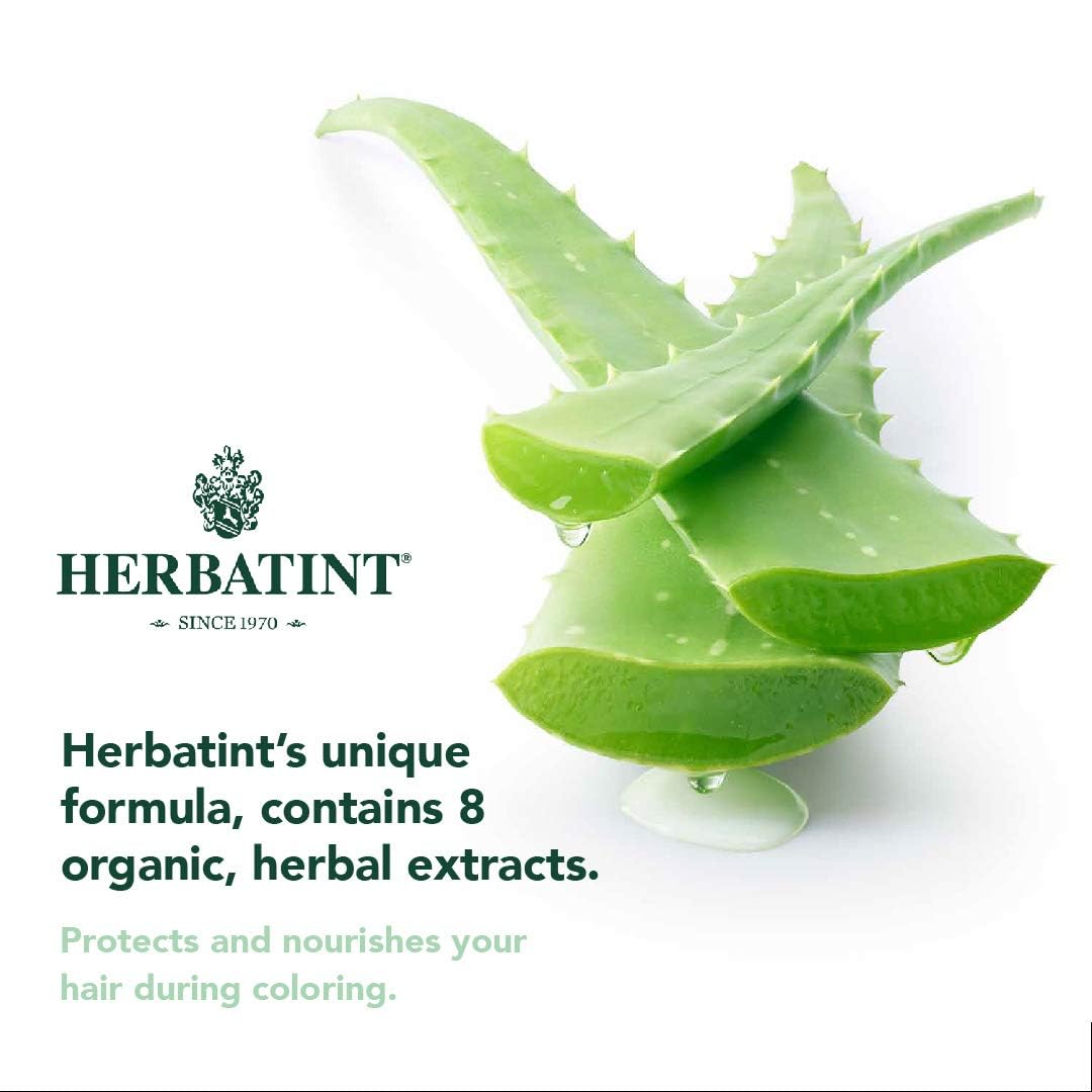 Herbatint 5N Light Chestnut Permanent Herbal Hair Color Gel - 135 mL