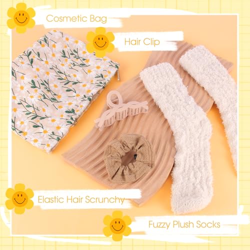 Birthday Gifts for Women - Sunshine Cheer Up Gift Box for Her, Unique Self Care Relaxation Set, Get Well Soon Gift Baskets for Mom, Sister, Best Friend, Coworker, Female, Bestie