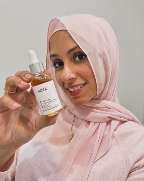 HADEA Cyperus Rotundus Oil to Reduce Hair Growth 100% Organic High-Potency Steam Distilled Cyprus Nutgrass Cypress Hair Inhibitor | Cypress Rotundus Oil For Pcos, Hirsutism, Any Unwanted Hair 30ml