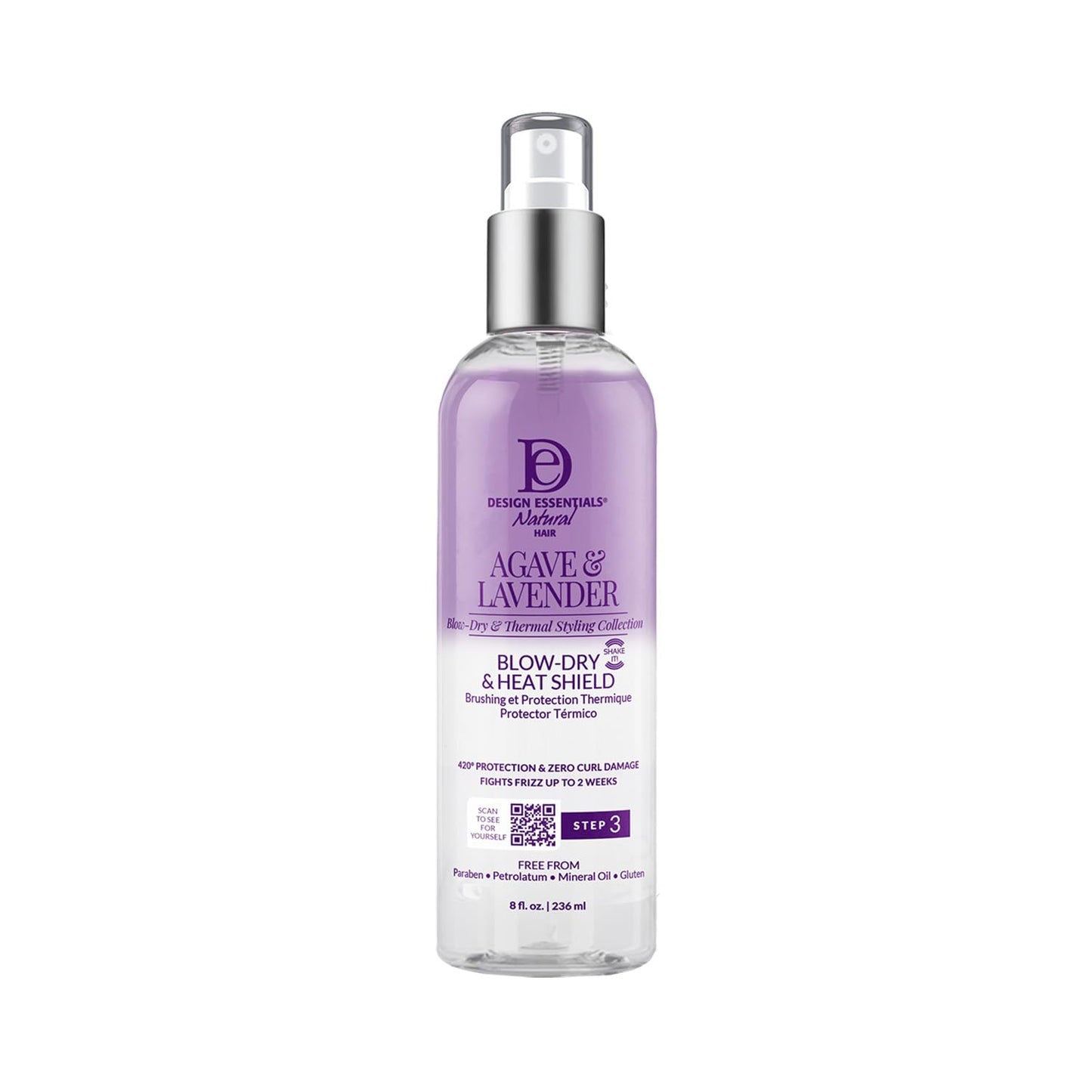 Agave & Lavender Moisturizing Blow-Dry Primer - 8 oz | Design Essentials
