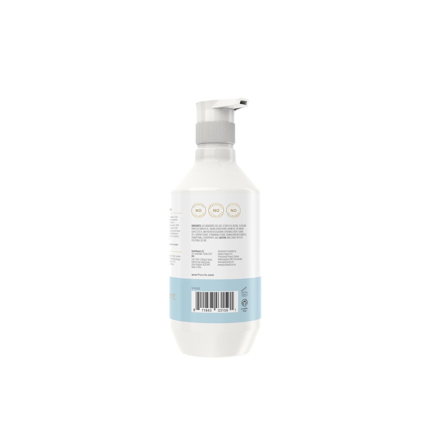 Ultra Gentle Hypoallergenic Conditioner - Vegan & Plant-Based, Fragrance-Free for Itchy Skin - 400mL Pump