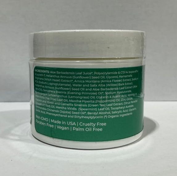 TreeActiv Acne Face Cream - Natural Extra Strength Treatment for Clear Skin | Fast-Acting, Gentle for All Skin Types | 2 fl oz
