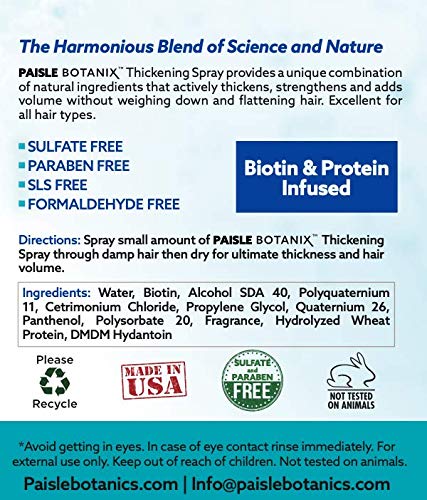 Biotin Hair Thickening Serum - DHT Blocker for Volume & Hair Growth