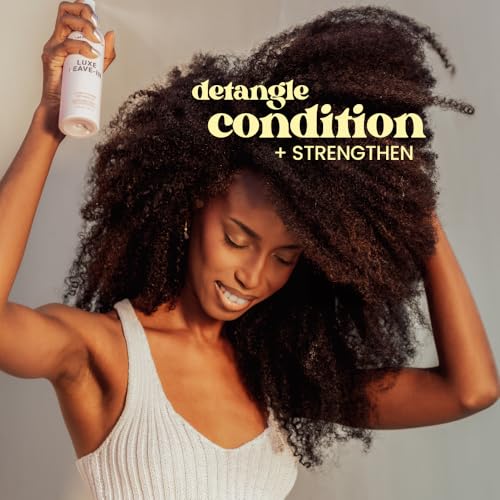 Beachwaver Luxe Leave-In Conditioning Detangler - Full Size (6 Fl Oz) | Leave-In Treatment to Hydrate, Smooth, & Strengthen w/HiX Vegan Bond Multipliers | Bali Beach Night Fragrance