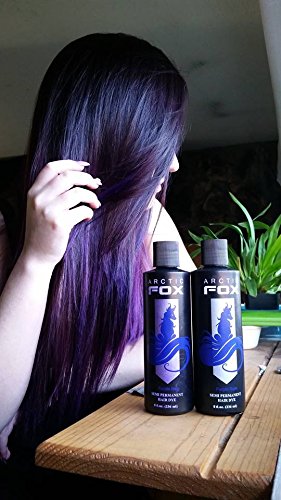 Vivid Purple Semi-Permanent Hair Color - Arctic Fox Vegan, Ammonia-Free Dye, 8 fl oz