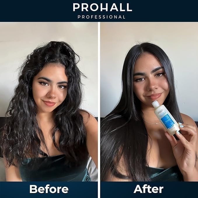 Brazilian Keratin Hair Treatment Blowout Complex Formaldehyde Free - PROHALL SELECT ONE 3.4oz/100ml - Keratina Queratina Brasileña Para Alisar el Pelo Sin Formol- Protein Hair Treatment