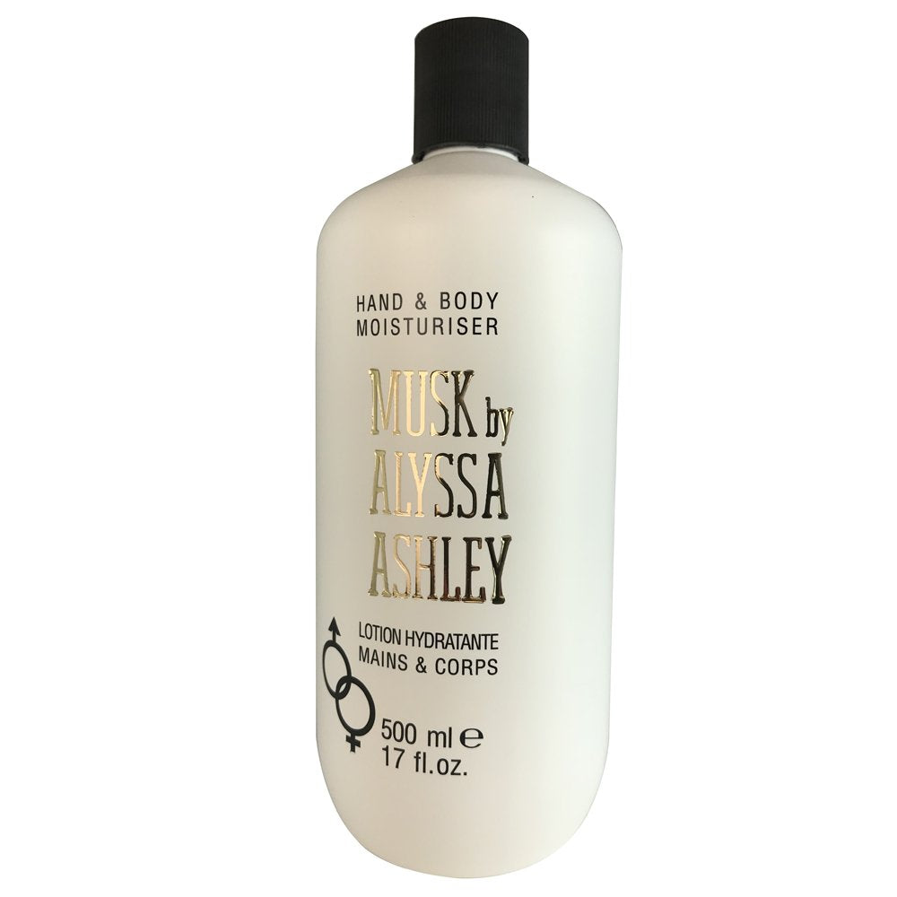 Musk Hand & Body Lotion for Dry Skin - Hydrating Cream for Men & Women - 16.9 oz