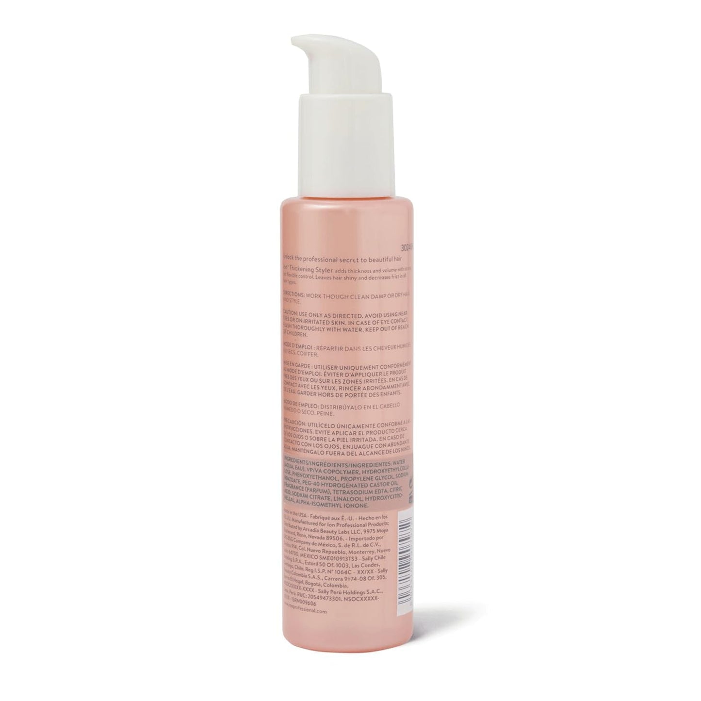 ion Thickening Styler, Vegan, Light Hold, Flexible Control, Adds Volume