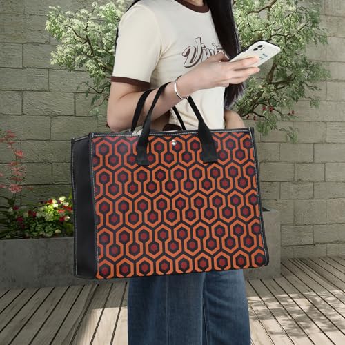 BWWKTOP Overlook Hotel Cosmetic Makeup Bag Horror Movie Inspired Gifts Overlook Hotel Travel Zipper Pouch Bag (Shinibag BL BG)