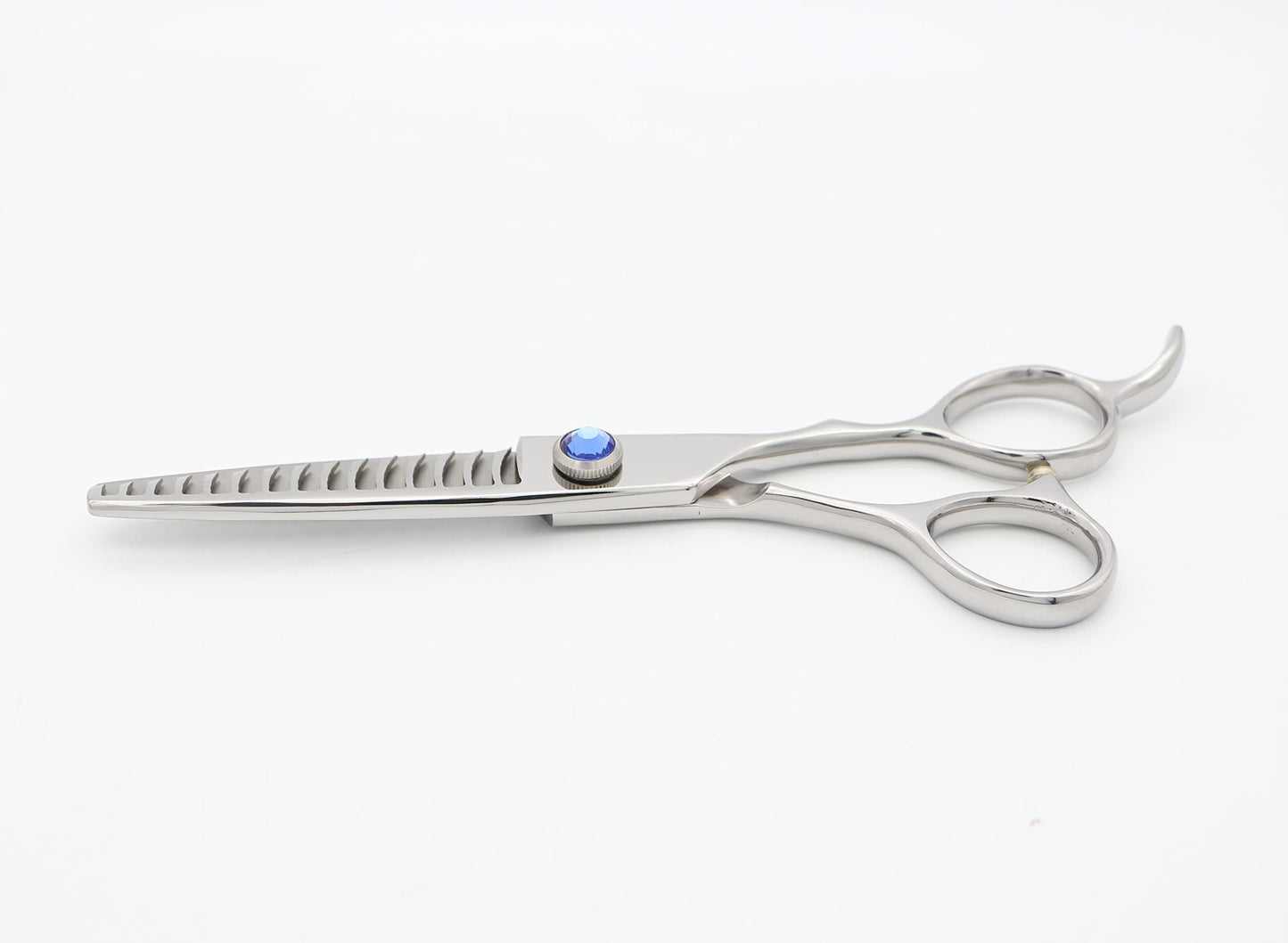MISSUM 6.5" Professional Texturizing Scissors Hair Thinning Shears Cutting Teeth Shears Japanese Stainless Steel Blue