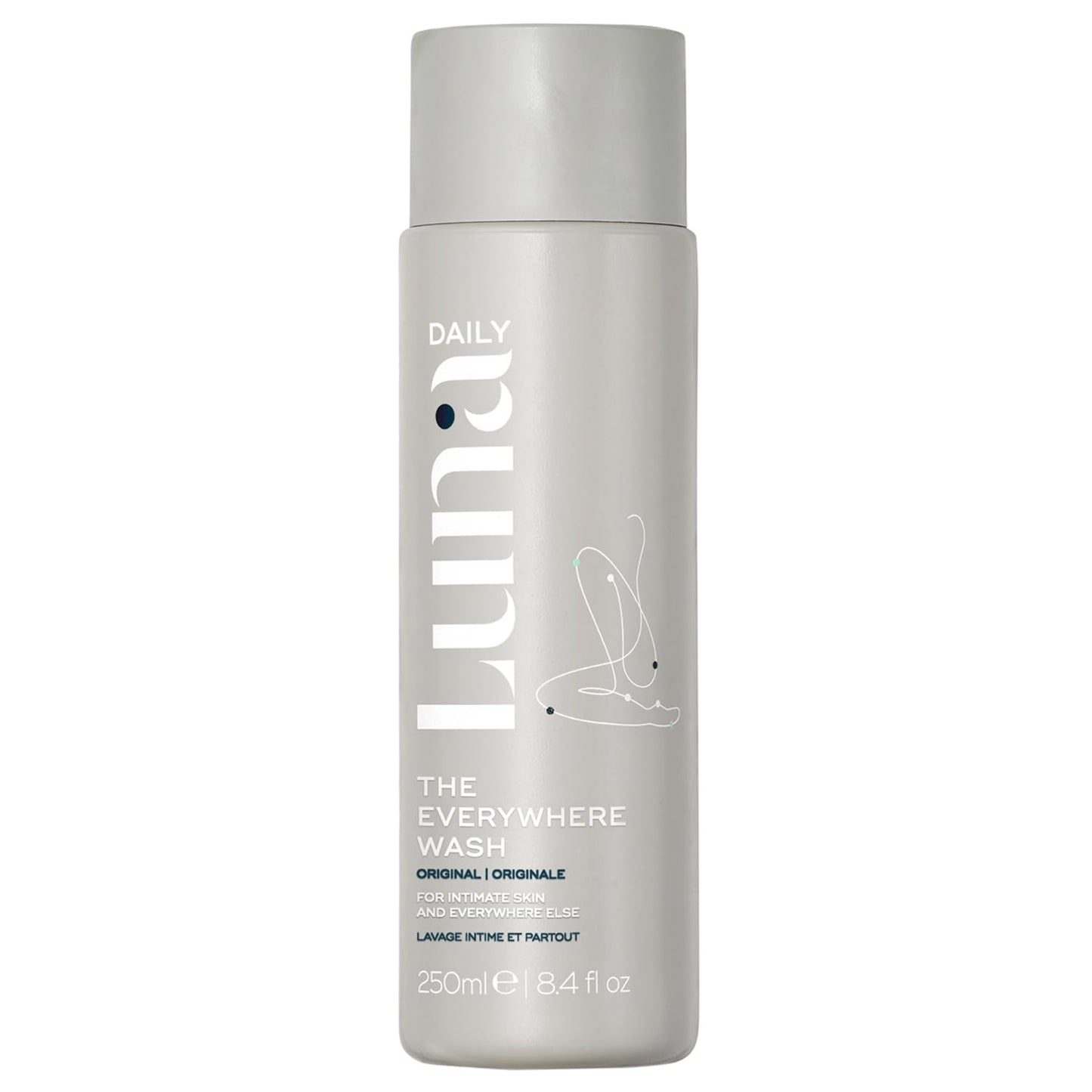 Fragrance-Free Feminine Wash - pH-Balanced Hydrating Cleanser for Sensitive Skin, 250ml