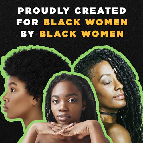 MY BLACK IS BEAUTIFUL Detangler Spray, Sulfate Free, for Curly and Coily Hair with Coconut Oil, Honey and Turmeric, 7.6 fl oz