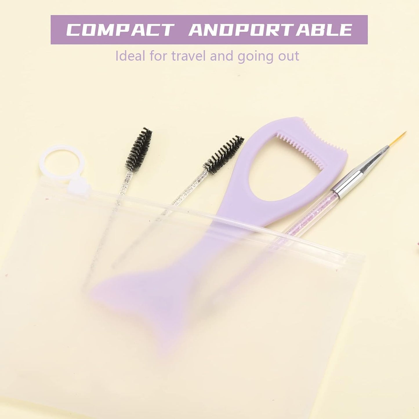 Disposable Mascara Wands - 1000 Colorful Eyelash Brushes & Spoolies for Extensions
