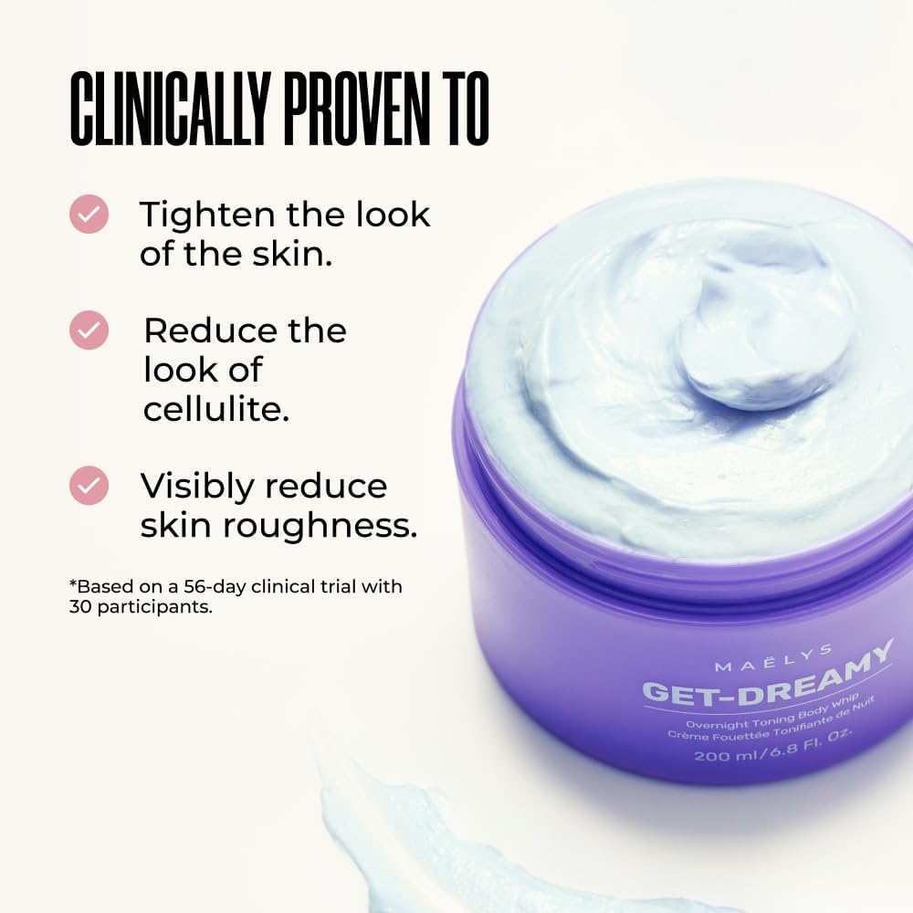 MAËLYS GET-DREAMY Overnight Toning Body Whip - Body Firming Whip That Works While You Sleep - Helps Target The Appearance Of Loose Skin On The Body