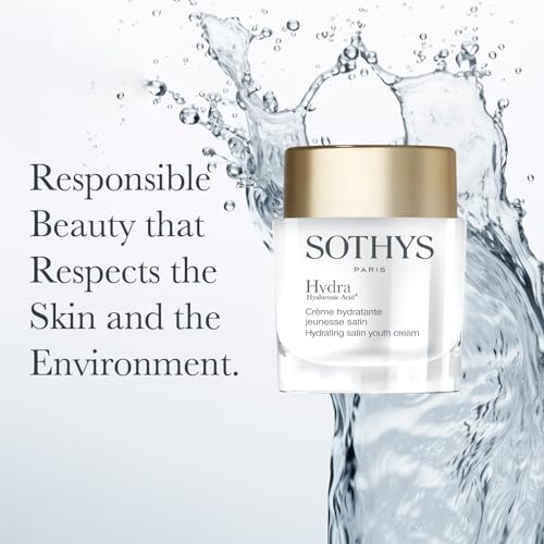 SOTHYS Hydrating Velvet Youth Cream | Face Moisturizer with Hyaluronic Acid for Youthful Plumpness | Normal to Dry Skin